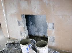 block wall repairs and supplies